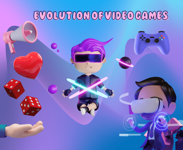 evolution of video games on the best online gaming sites
