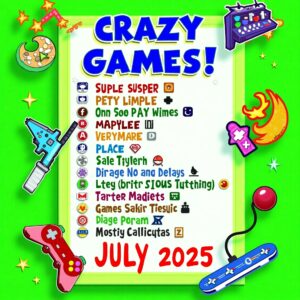 Read more about the article Crazy Games List (July 2025)
