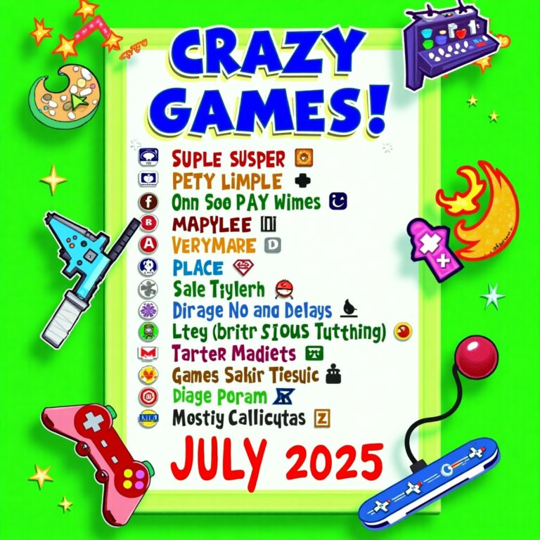 Crazy Games List