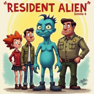 Read more about the article Is This the Final Season? Resident Alien Season 4 Rumors Explained