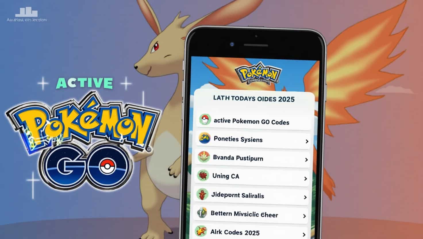 You are currently viewing Active Pokémon GO Codes 2025