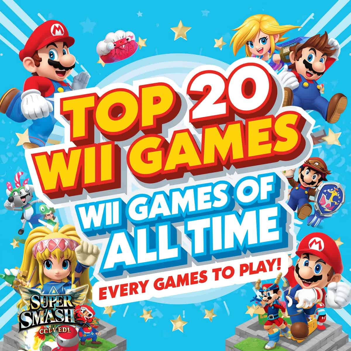 You are currently viewing Top 20 Wii Games of All Time Every Gamer Should Play