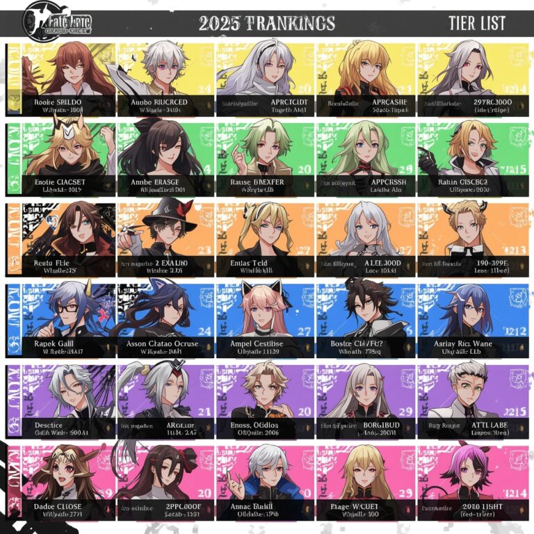 FGO Tier List 2025: Best Servants Ranked for Every Class