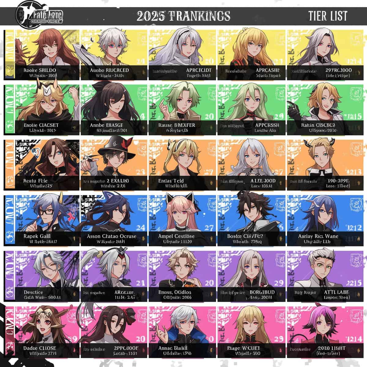 You are currently viewing FGO Tier List 2025: Best Servants Ranked for Every Class