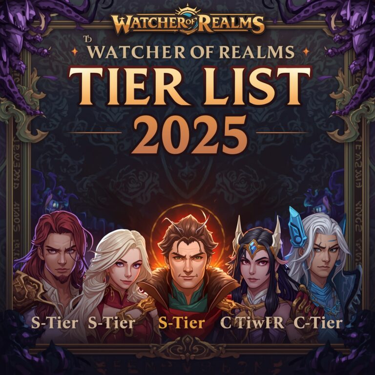 watcher of realms tier list