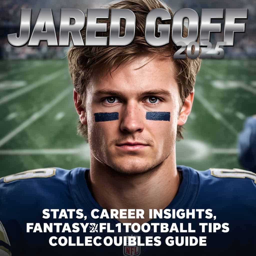 You are currently viewing Jared Goff 2025: Stats, Career Insights, Fantasy Football Tips, and Collectibles Guide