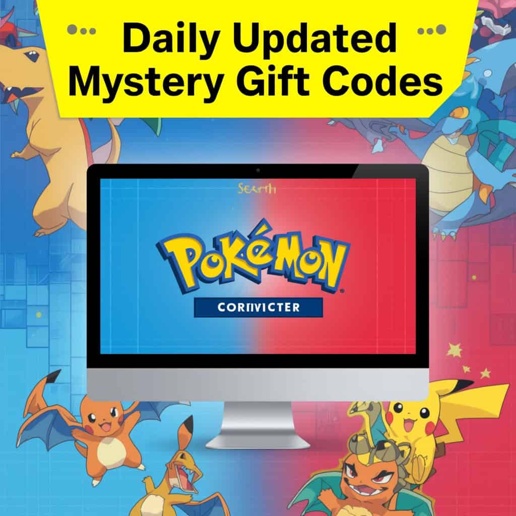 You are currently viewing Daily Updated Pokémon Mystery Gift Codes (Pokémon Serebii Style Guide)