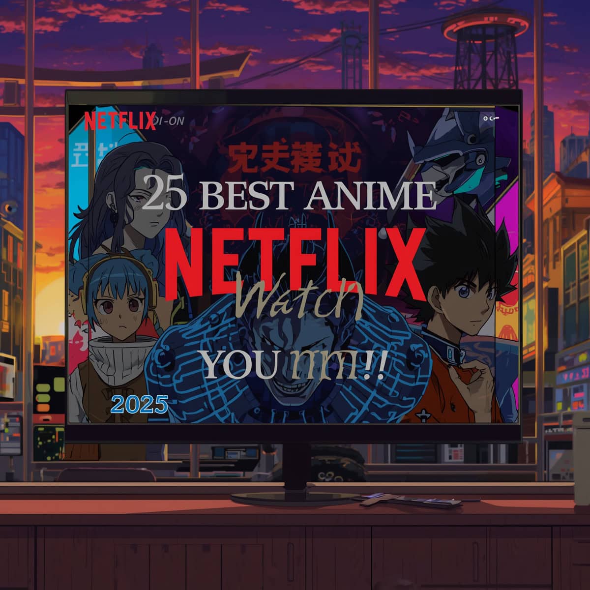 You are currently viewing 25 Best Anime on Netflix to Watch Right Now (2025 Updated List)