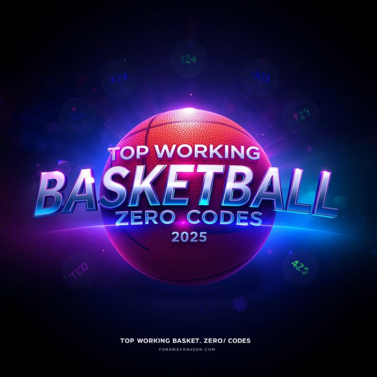 Top Working Basketball Zero Codes 2025