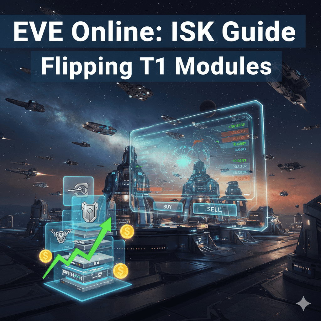 You are currently viewing EVE Online: A Beginner’s Guide to Flipping T1 Modules for Quick ISK