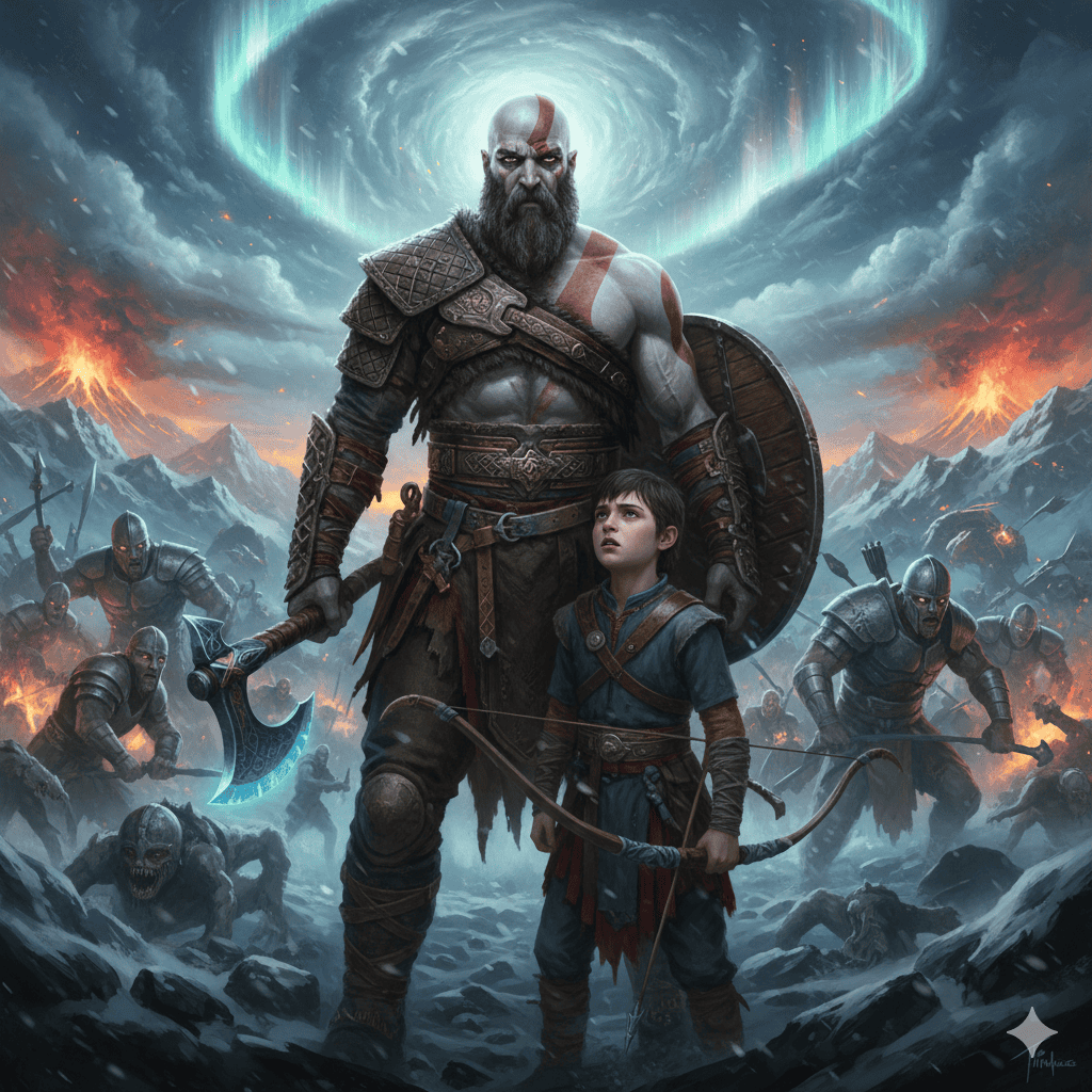 Kratos: From Vengeance to Fatherhood