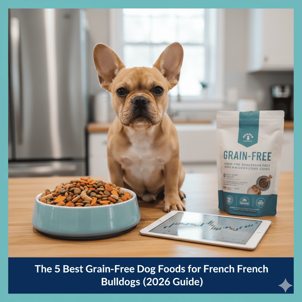 You are currently viewing The 5 Best Grain-Free Dog Foods for French Bulldogs with Sensitive Stomachs (2026 Guide)