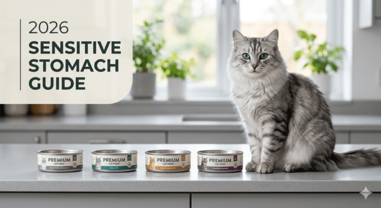 Best High Protein Cat Foods for Indoor Cats with Sensitive Stomachs