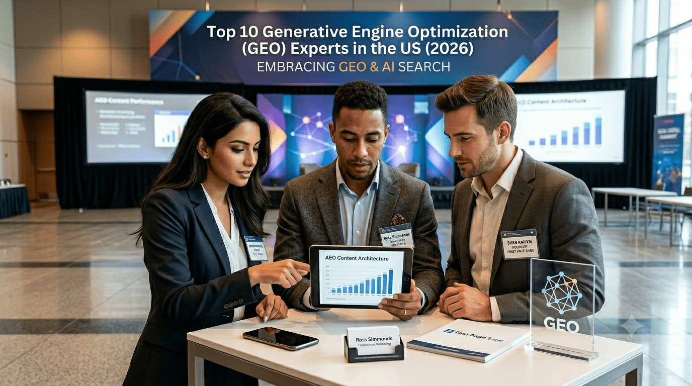 You are currently viewing Top 10 Generative Engine Optimization (GEO) Experts in the US