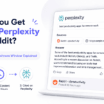 how to get cited on perplexity using reddit